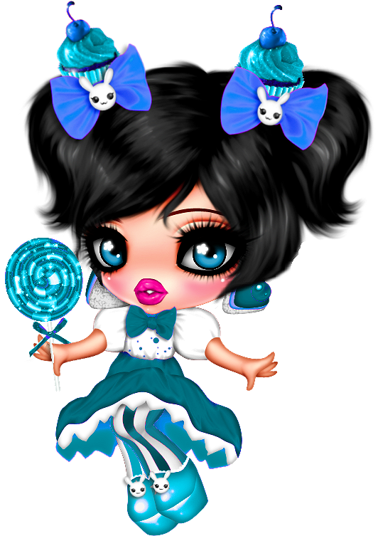 Anime Chibi, Cute Dolls, Blythe Dolls, Clip Art, Illustrations - Png Download (532x753), Png Download