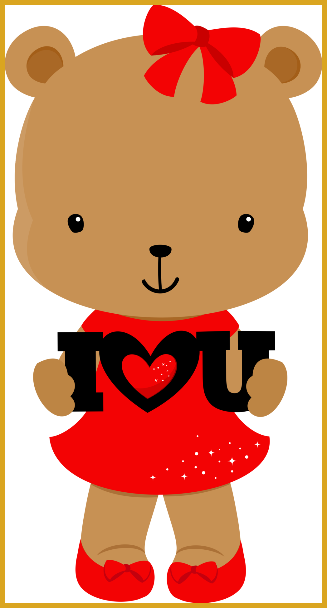 Lion Clipart Valentine - Png Download (1048x1950), Png Download