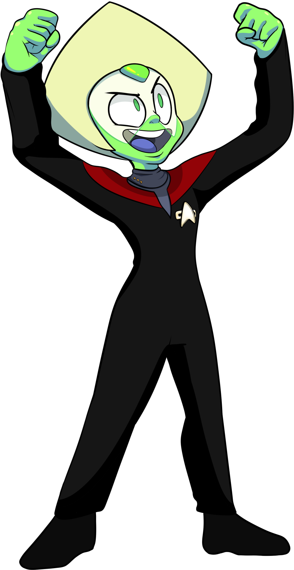 View Samegoogleiqdbsaucenao Trek Peridot 2 , Clipart (1280x1858), Png Download