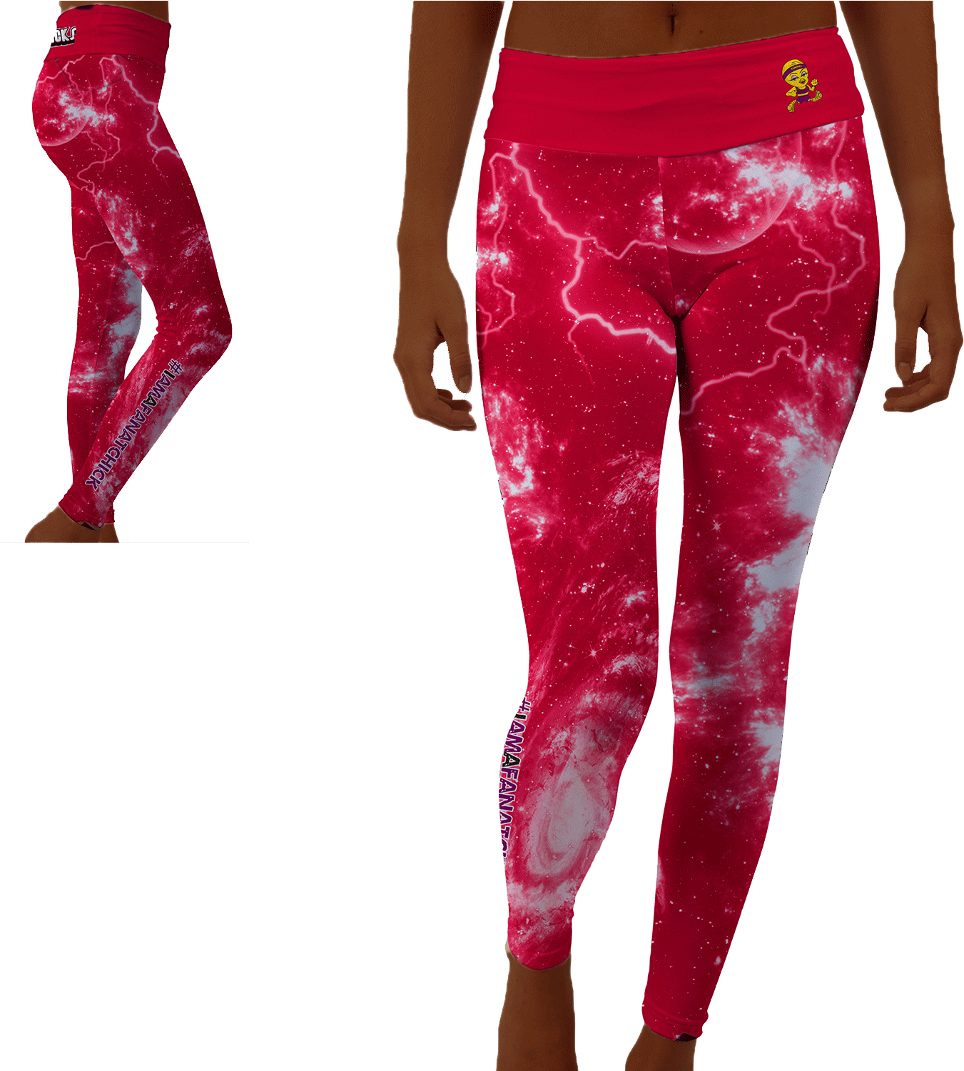 Fanatchicks Delta Workout Leggings Clipart (1500x1500), Png Download