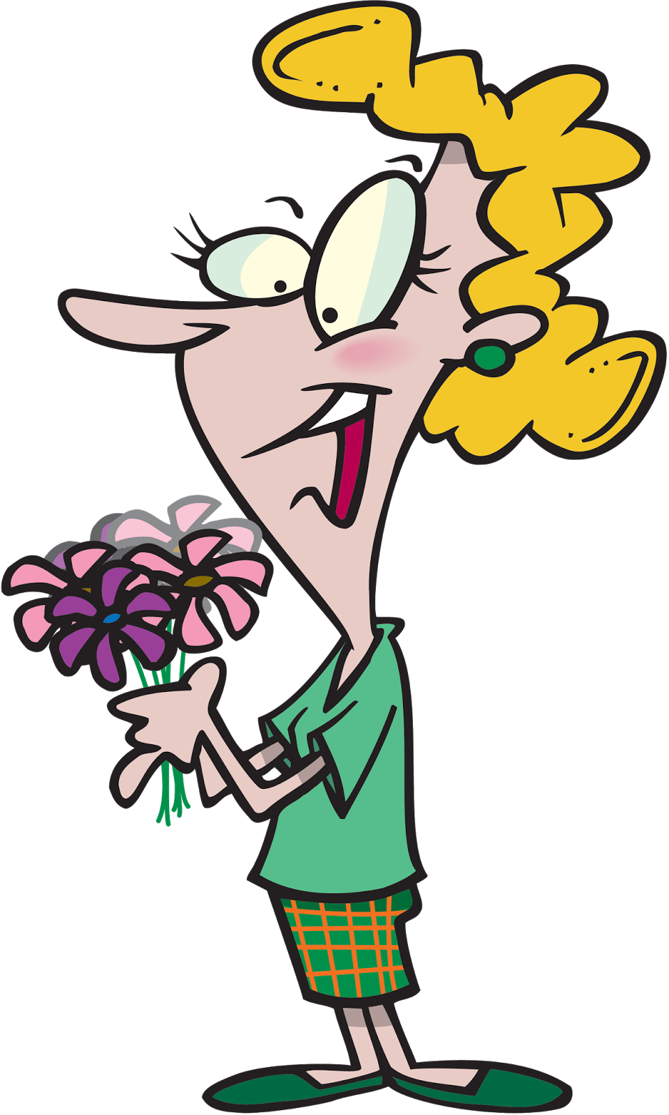 Take Auntie Up On Making Some Flower Arrangements But Clipart (961x1600), Png Download