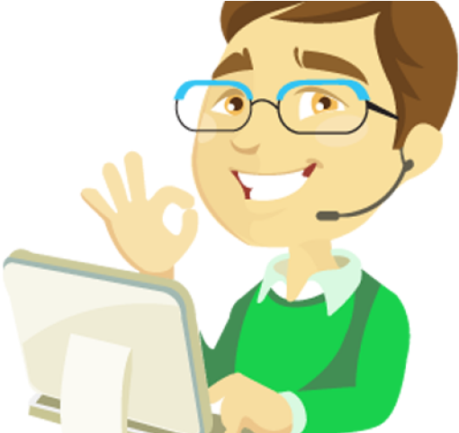 Customer Service Clipart Animated - Png Download (640x480), Png Download