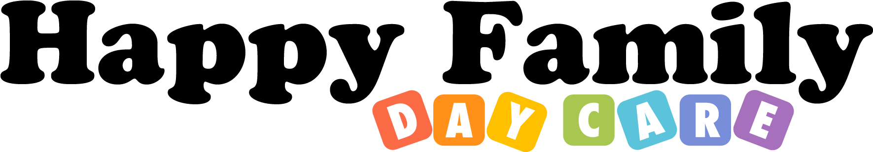 Happy Family Daycare Happy Family Daycare Clipart (1896x420), Png Download