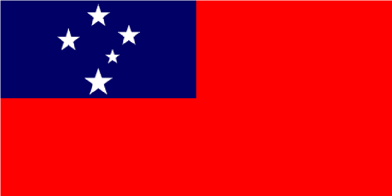 Samoa Courtesy Flag Clipart (800x800), Png Download
