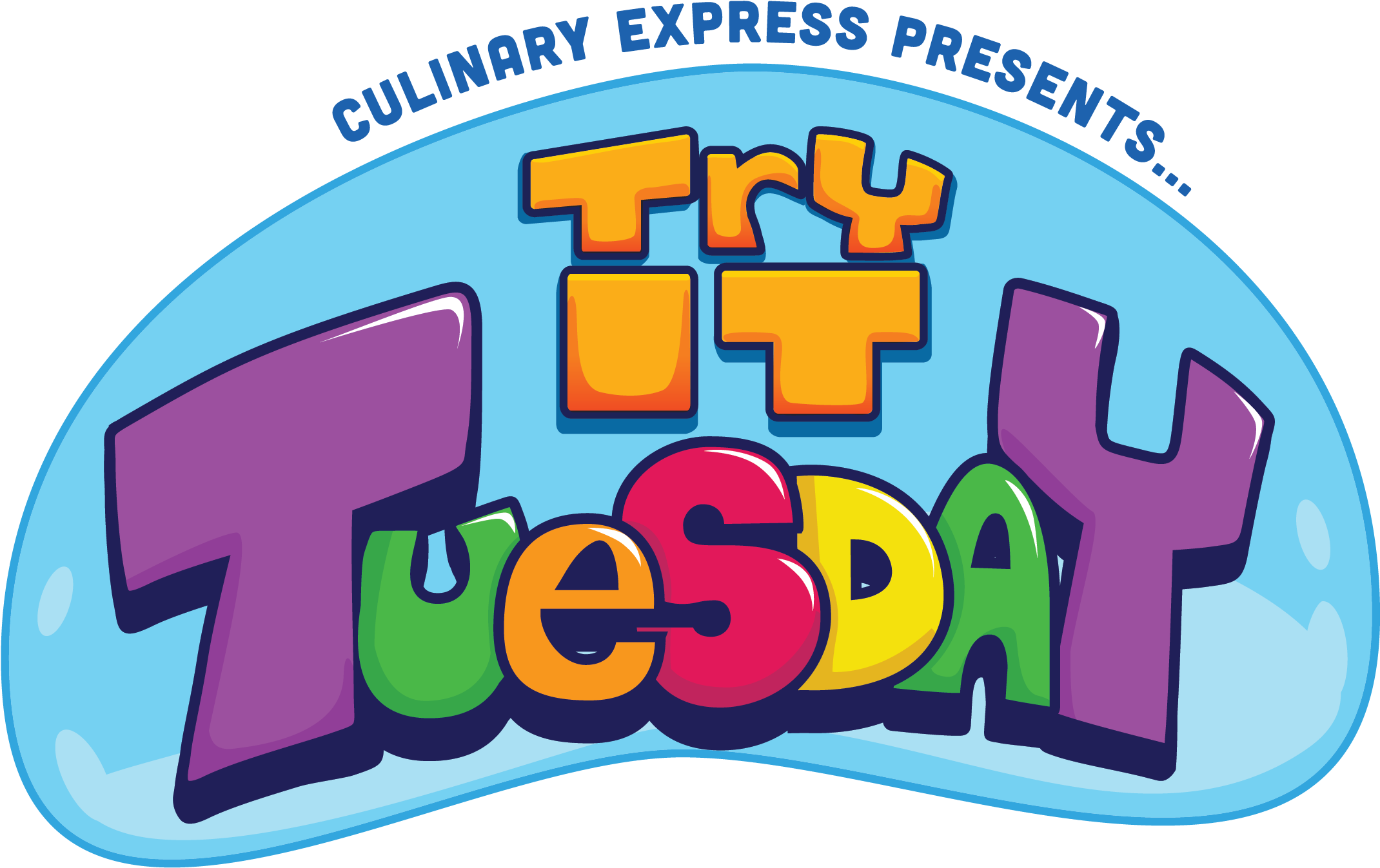 Culinary Express Presents Try It Tuesdays Logo Clipart (2153x1369), Png Download