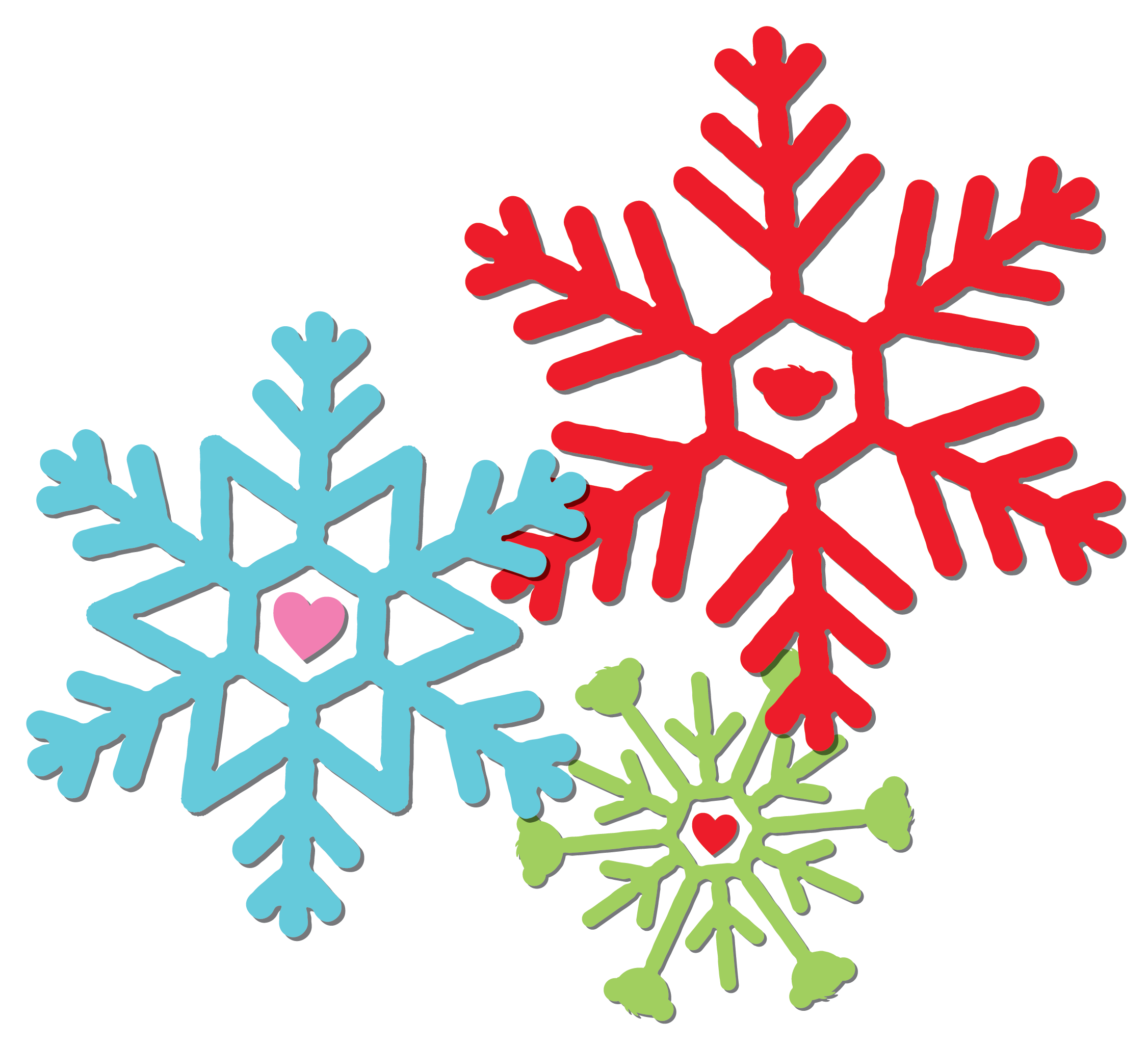 Snowflake Clipart (2465x2202), Png Download