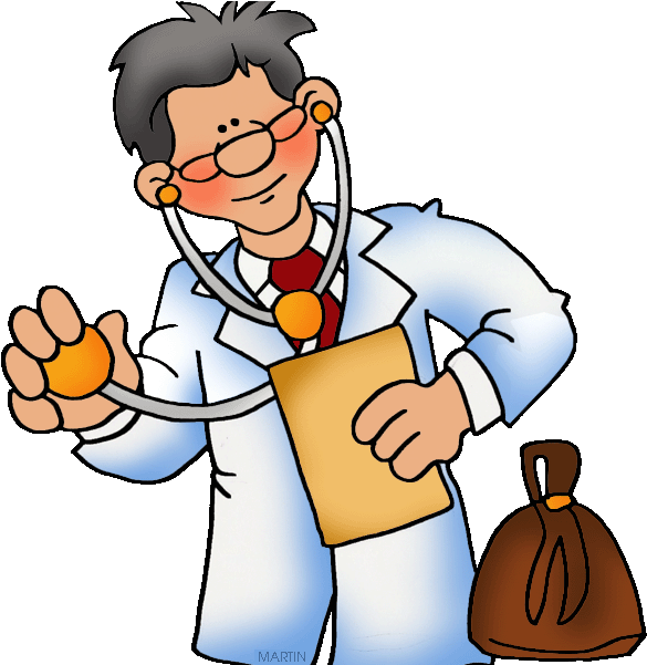 Doctor Clipart Cow - Png Download (606x600), Png Download