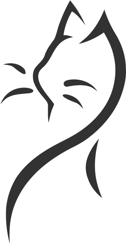 Black Cat Tattoo Clipart (800x800), Png Download