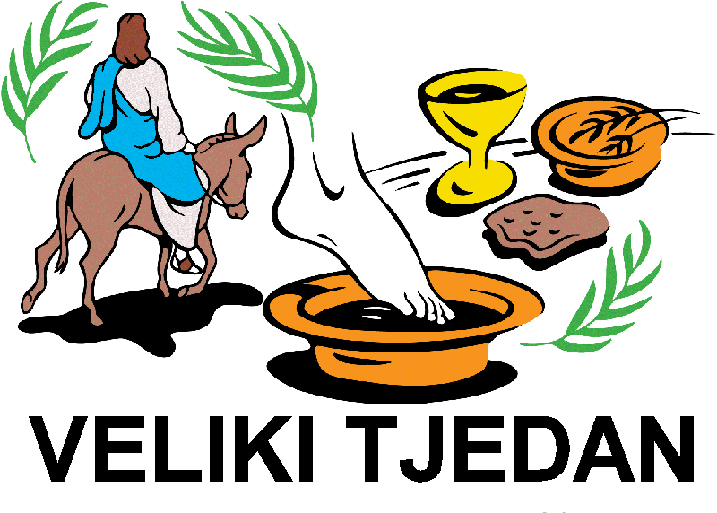 Počinje Nedjeljom Cvjetnicom, A Završava Uskrsom Clipart (800x572), Png Download