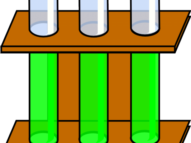 Green Clipart Test Tube - Png Download (640x480), Png Download