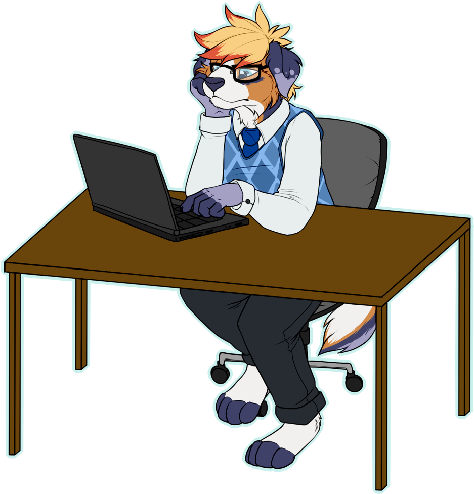 Another Day In The Office Clipart (986x1000), Png Download