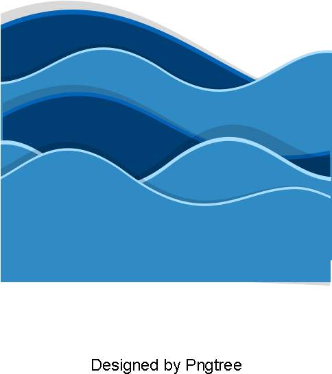 Wave Transparent Wave Element Blue Water Waves Transparent Clipart (800x800), Png Download