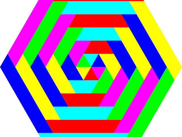 Shapes Clipart Hexagon - Png Download (640x480), Png Download