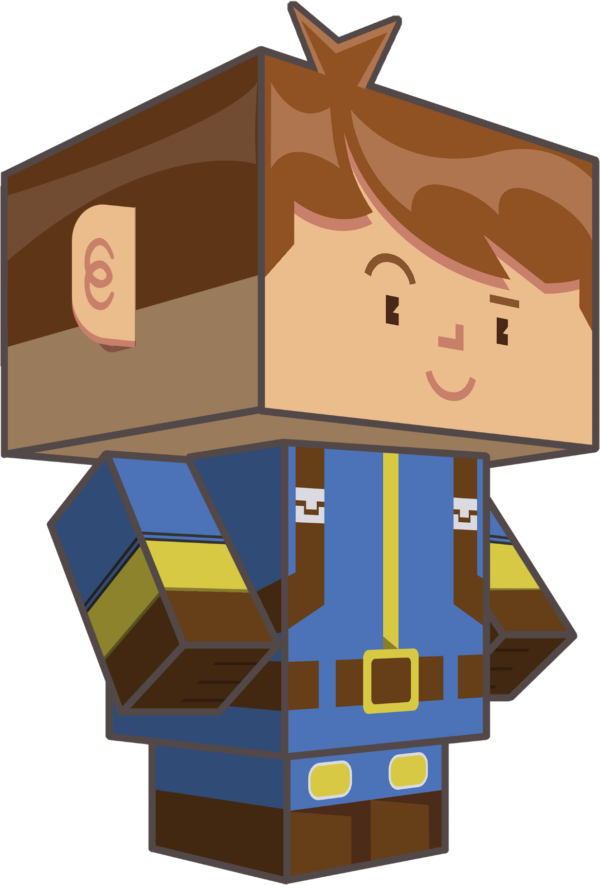 A Potential “leave-behind” Item Utilizing A Cubeecraft Clipart (1600x1993), Png Download