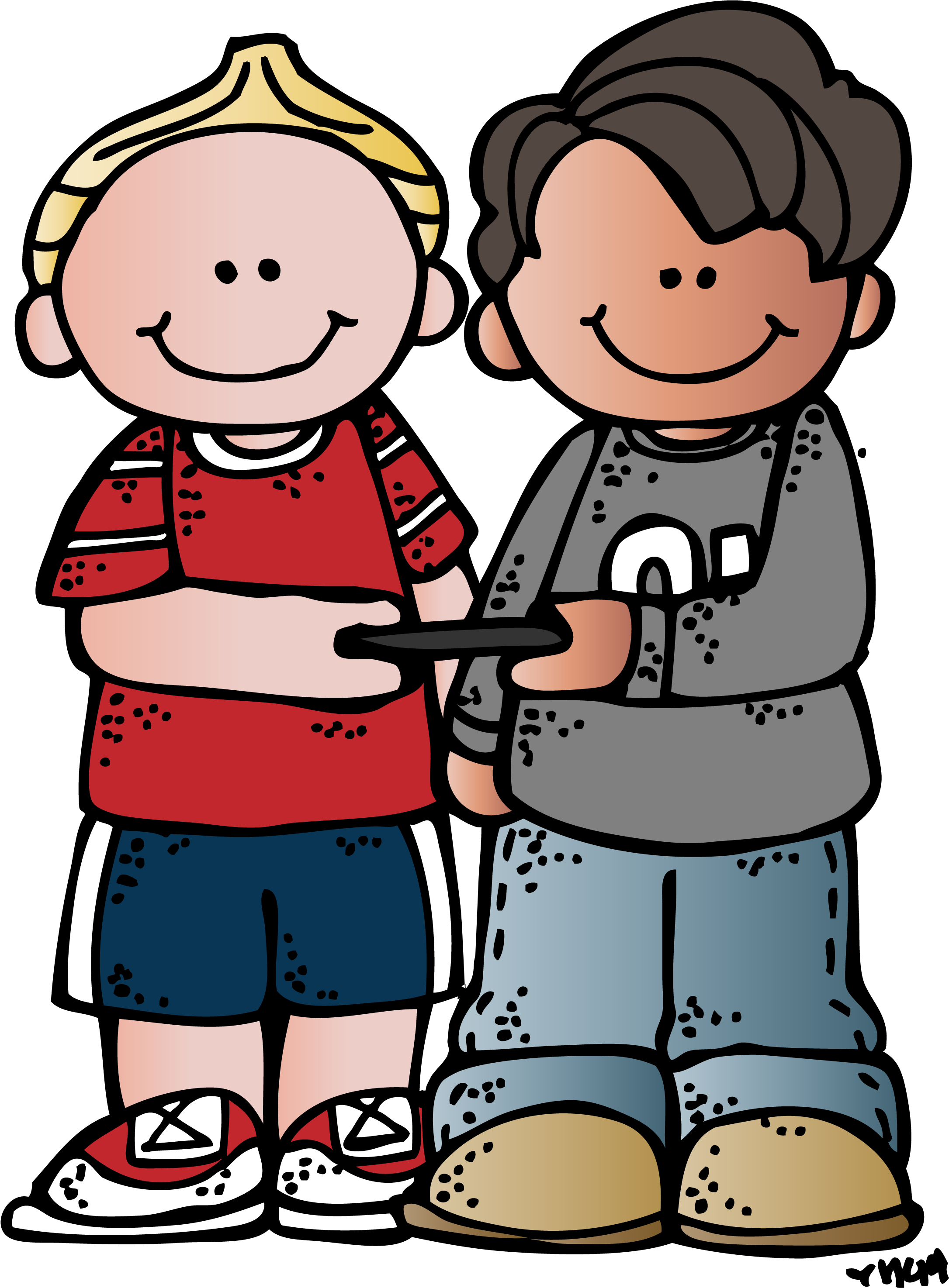 Boys Tk Melonheadz Illustrating Llc 2014 Colored Clipart (2192x3000), Png Download