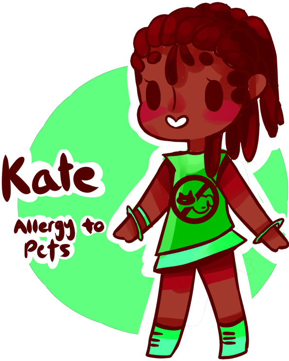 Allergy Clipart Itchy Eye - Png Download (684x800), Png Download