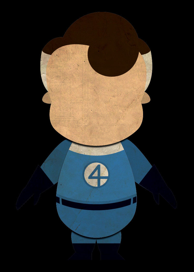 Mister Fantastic Clipart (750x1050), Png Download