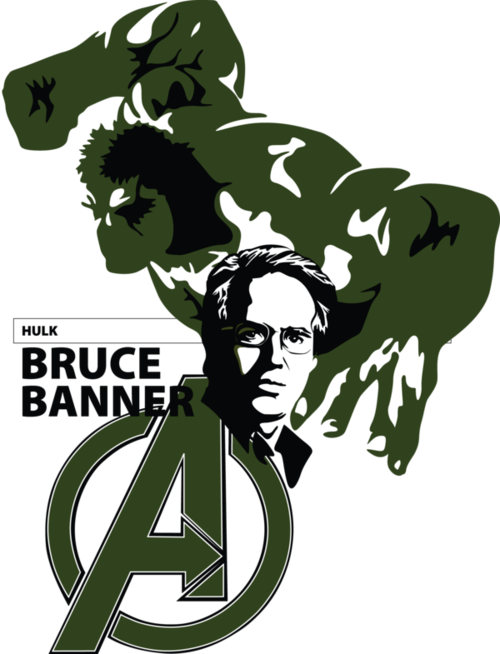 Marvel, The Avengers, And The Hulk Image Clipart (500x654), Png Download