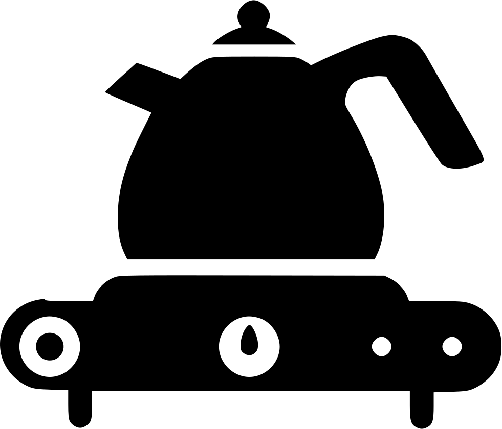 Electric Kettle Teapot Kitchen Comments Clipart (981x840), Png Download