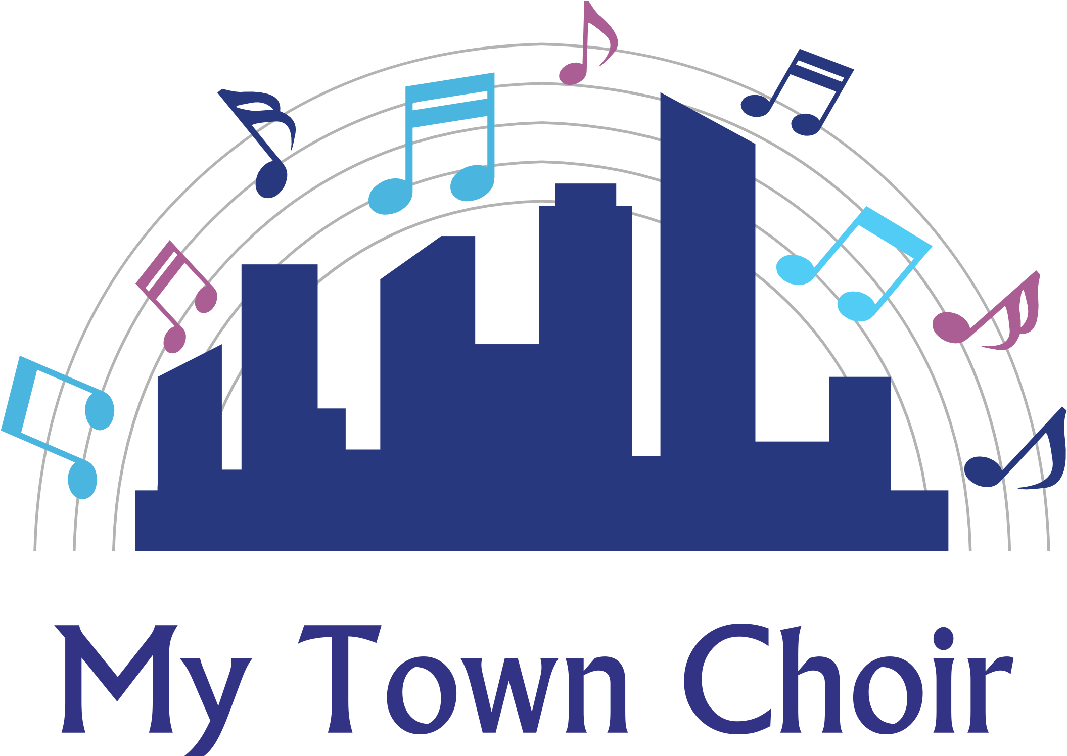 The First Session Of Chesham's New My Town Choir Clipart (2667x1611), Png Download