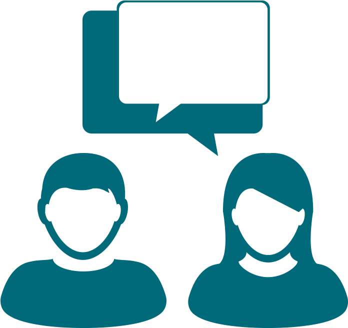 An Image Icon Of A Male And A Female Students Having Clipart (720x679), Png Download