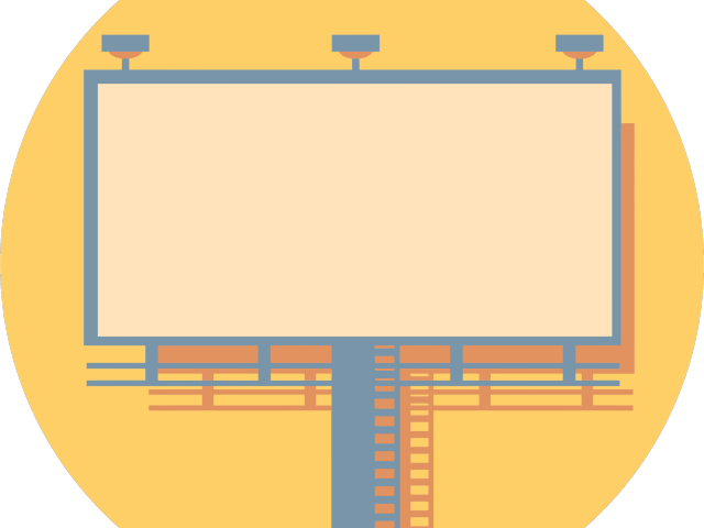 Signboard Clipart Highway - Png Download (640x480), Png Download