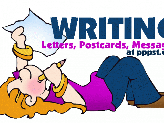 Old Letter Clipart Persuasive Letter - Png Download (640x480), Png Download