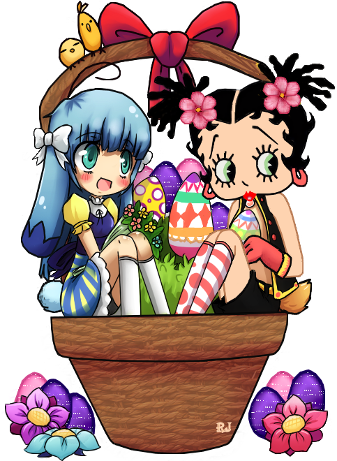Easter Friends Clipart (505x747), Png Download