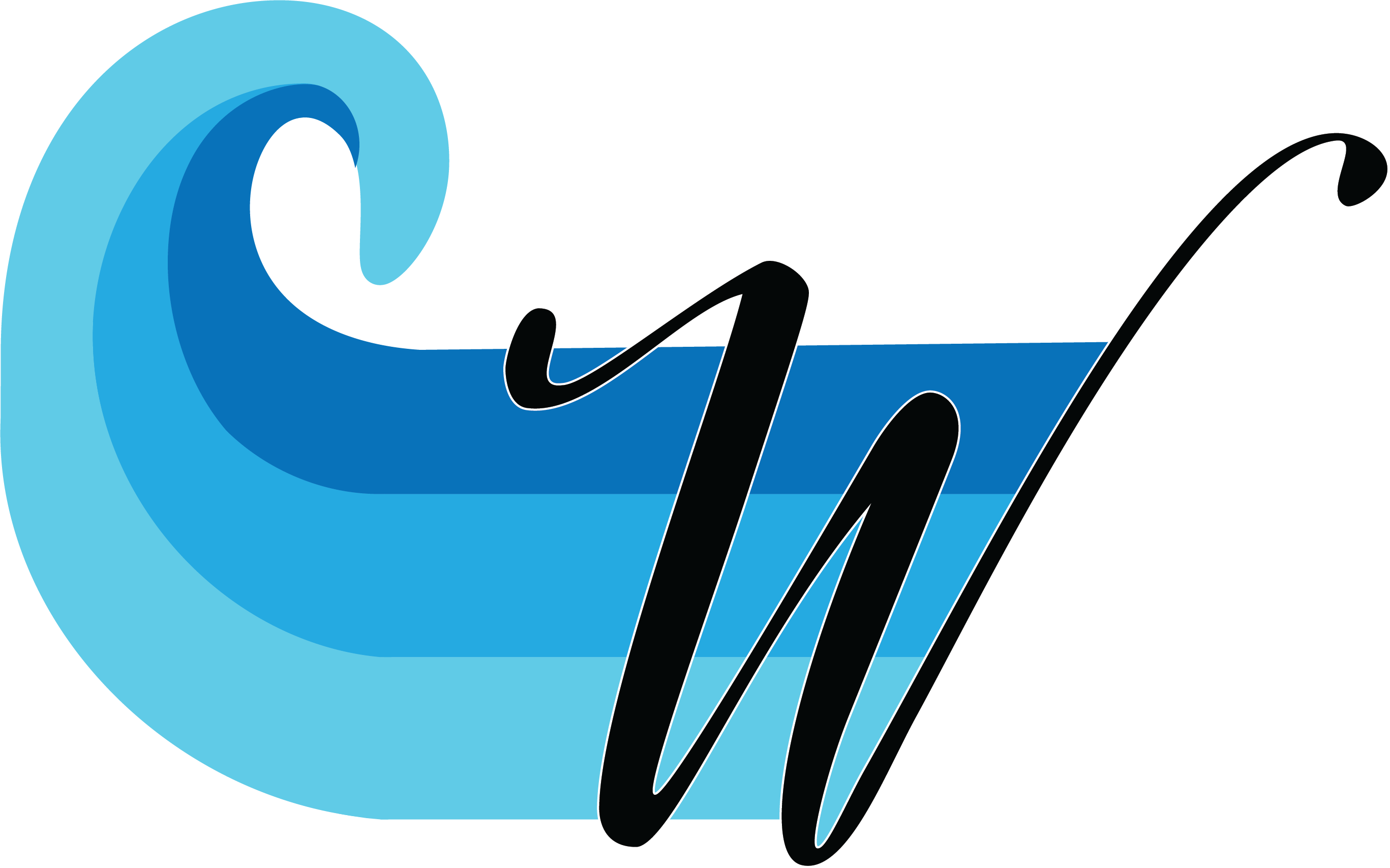 For The Waves Clipart (2734x1707), Png Download