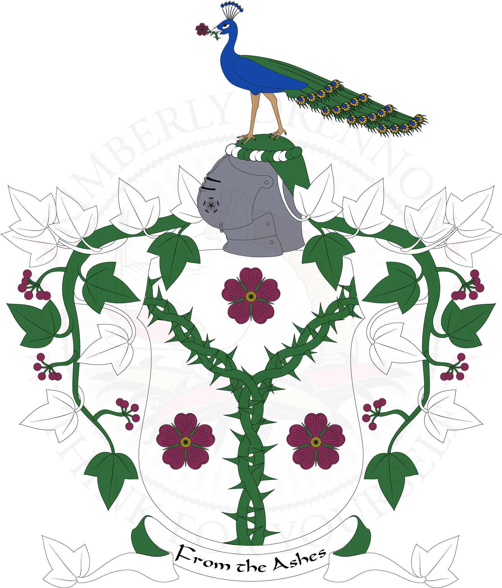 Occoat Of Arms For U/black Coffee And Tea Clipart (1814x2056), Png Download