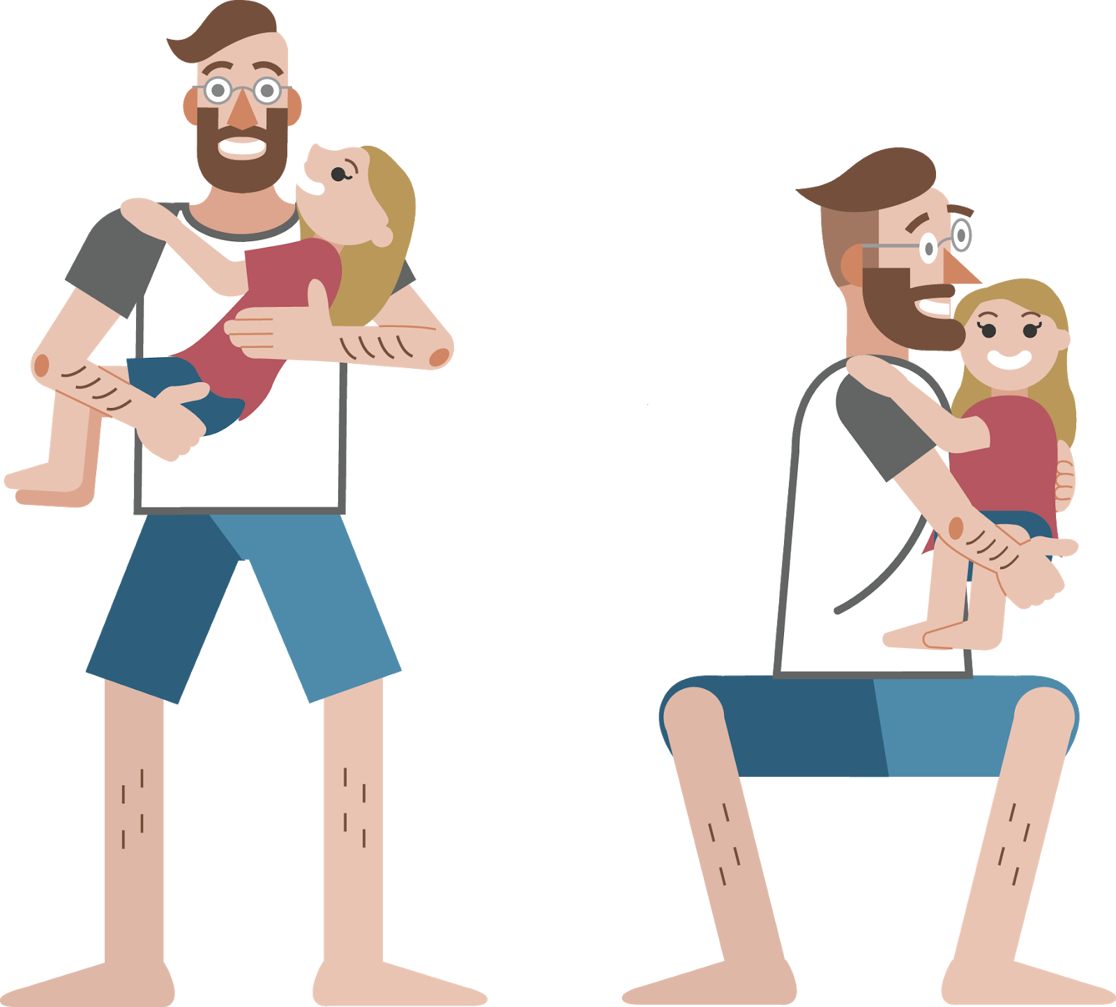 Soothing Squat Clipart (1600x1444), Png Download