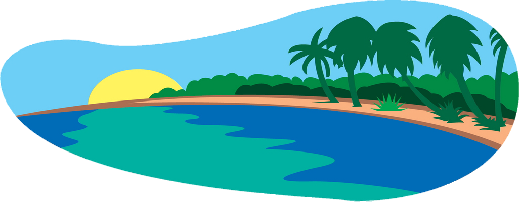 Biscayne National Park Sailing Clipart (1028x400), Png Download