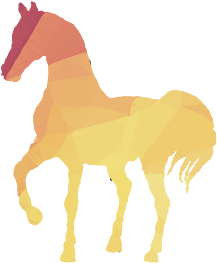 Wall Decal Clipart Wall Decal Horse - Png Download (900x900), Png Download