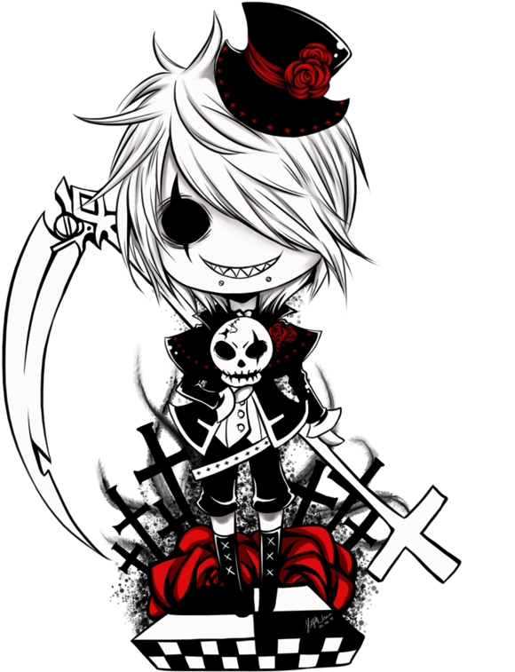 Siblings Drawing Emo Clipart (600x832), Png Download