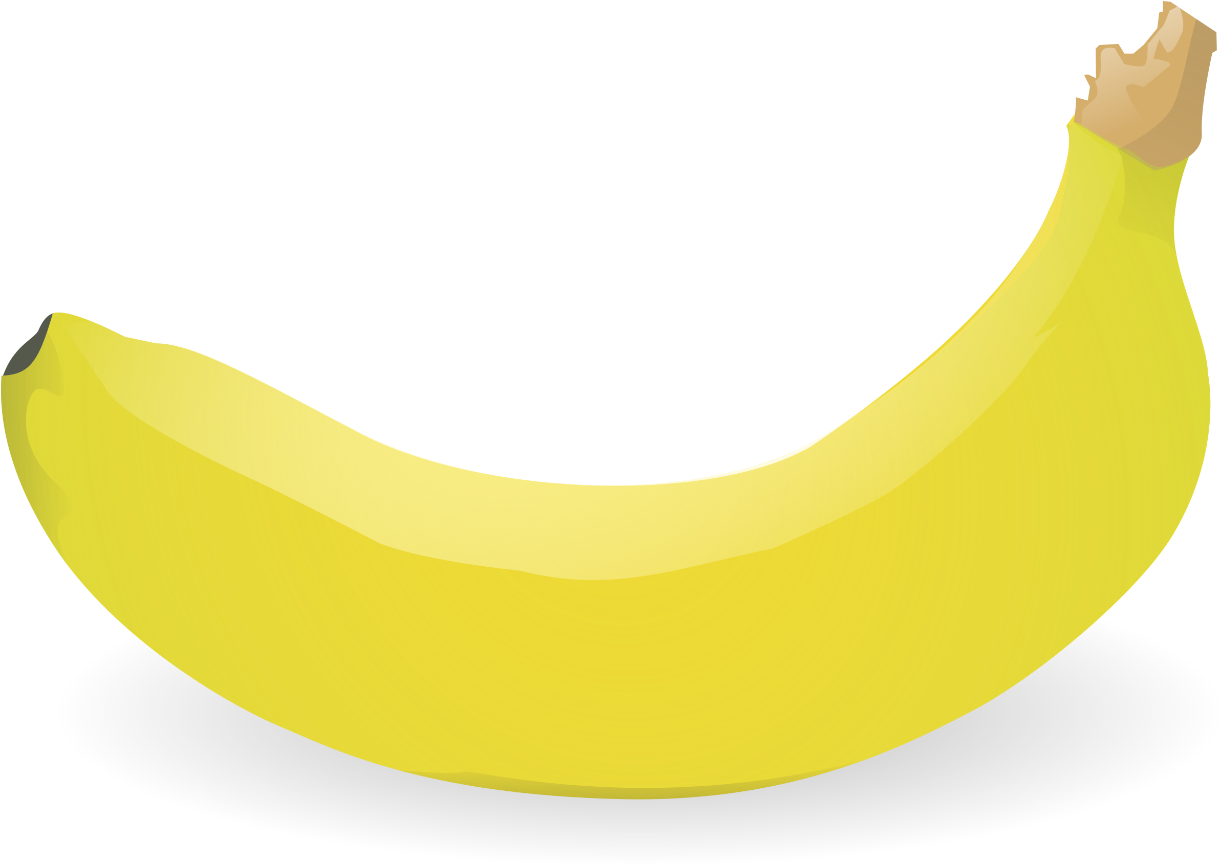 Banana Clipart Individual - Png Download (2400x1700), Png Download