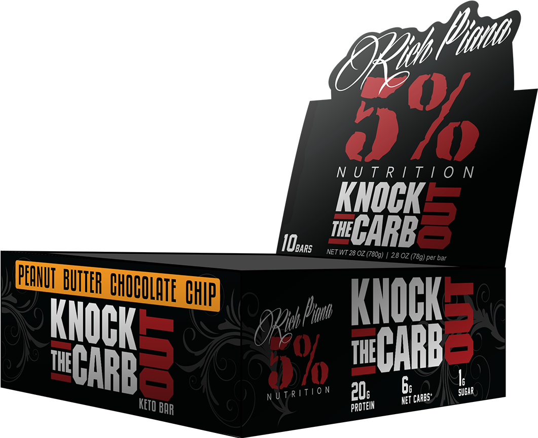 Knock The Carb Out Keto Bars Clipart (1080x1080), Png Download