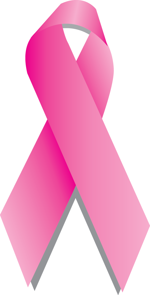 Turn Over A New Leaf And Think Pink In Honor Of Breast Clipart (568x1118), Png Download