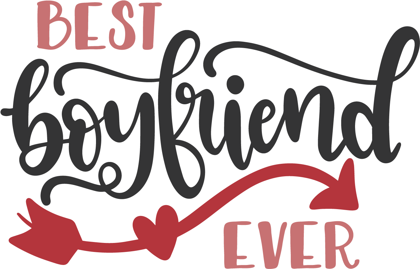 Free Stencils, Best Boyfriend Ever, Scrapbook Titles, Clipart (1801x1800), Png Download