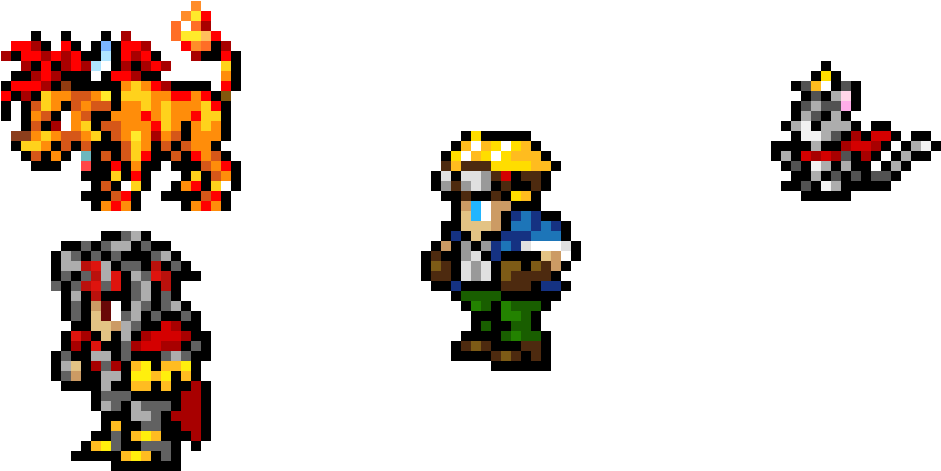 Ff7 1/2 Companions Clipart (1070x540), Png Download