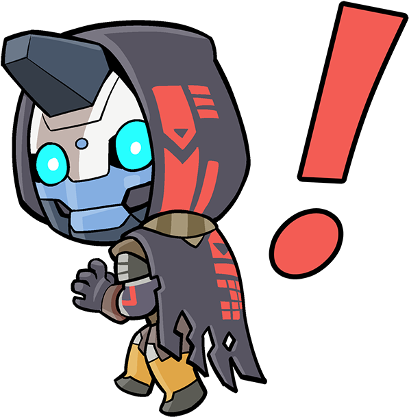 Destiny 2 Companion Messages Sticker-7 Clipart (618x618), Png Download