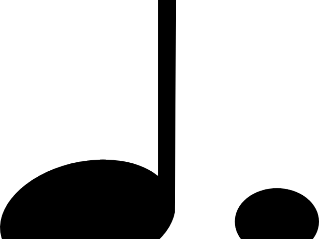 Note Clipart Quarter Note - Png Download (640x480), Png Download