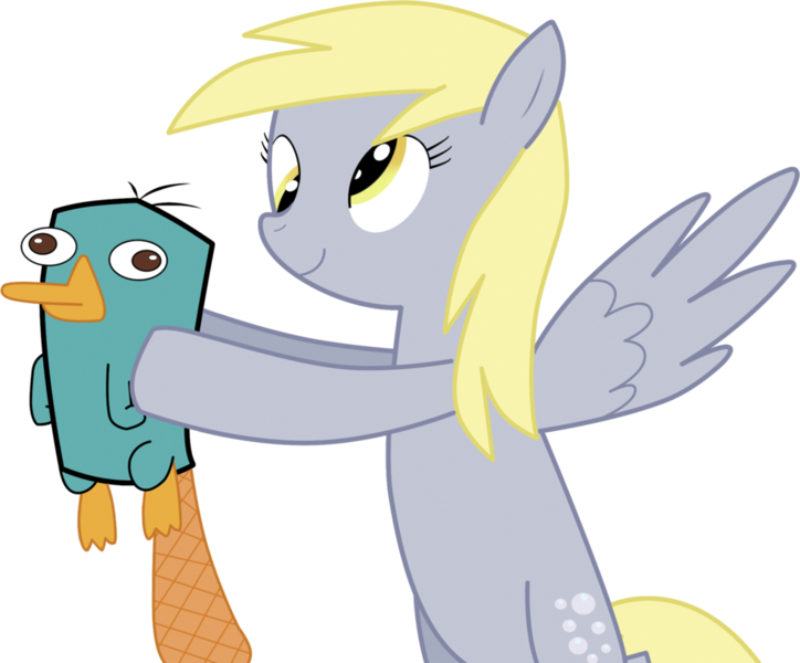 Cawinemd, Crossover, Derpy Hooves, Female, Mare, Pegasus, Clipart (724x600), Png Download