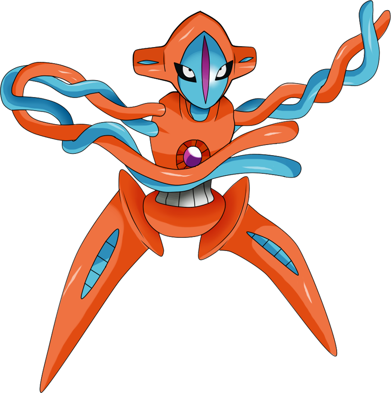Important Notice Pokemon Shiny-deoxys Is A Fictional Clipart (796x800), Png Download