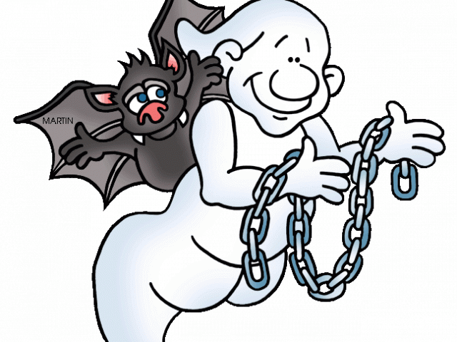 Halloween Clipart Clipart Ghost - Png Download (640x480), Png Download