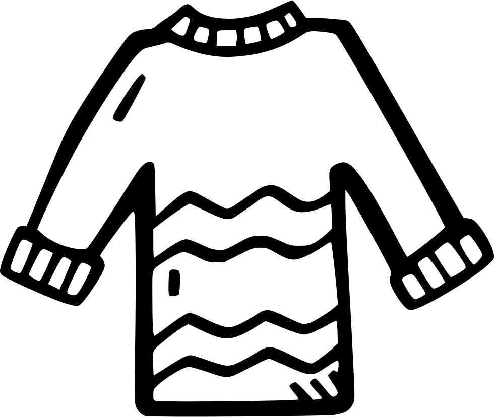Sweater Comments Clipart (980x828), Png Download