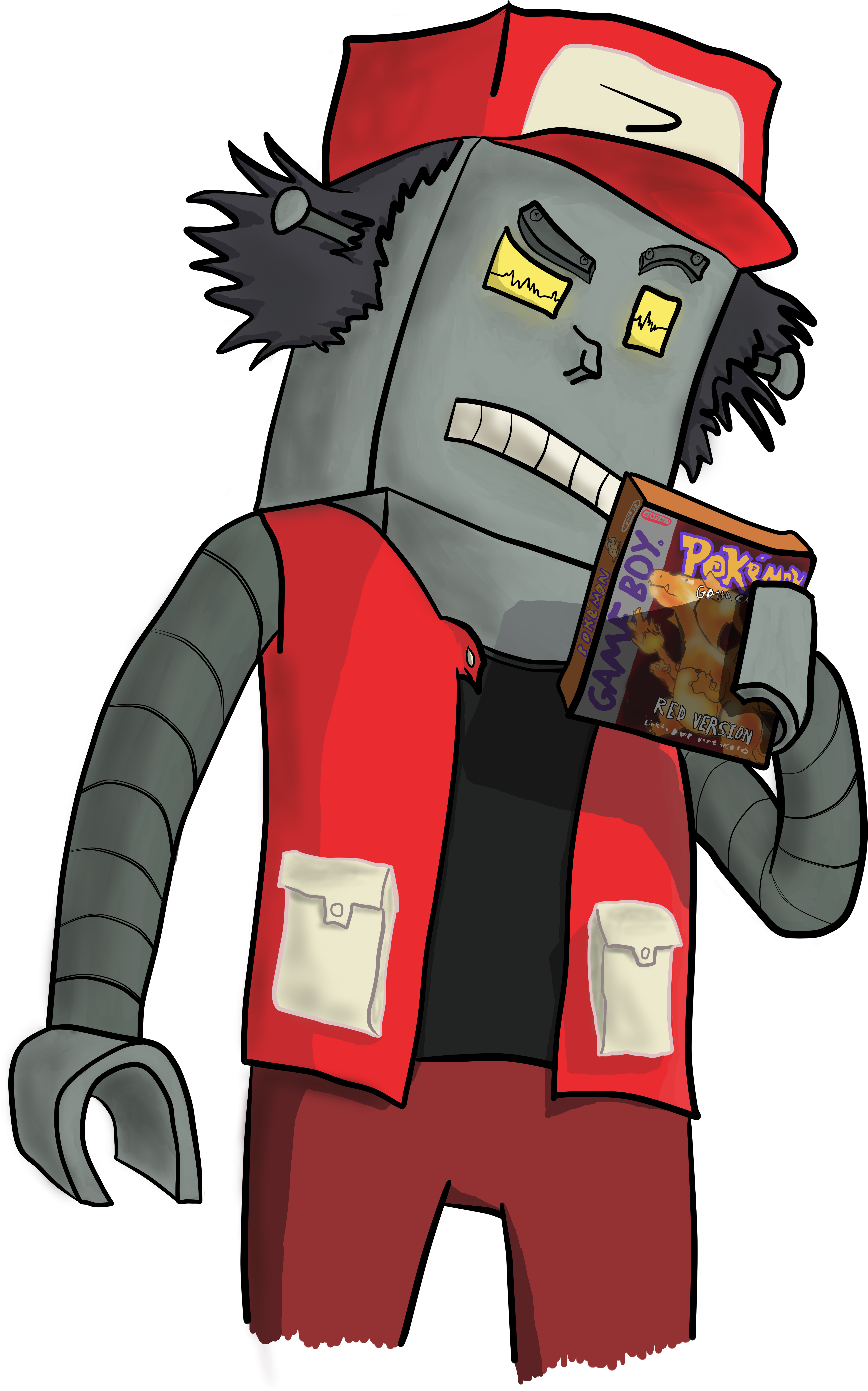 After The Twitch Plays Pokemon Thing Took Off, It Inspired Clipart (5100x7854), Png Download