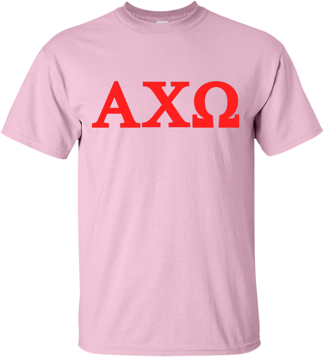 Alpha Chi Omega Officially Licensed T-shirt Clipart (1155x1155), Png Download