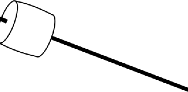 Marshmellow Clipart Roasting - Png Download (640x480), Png Download