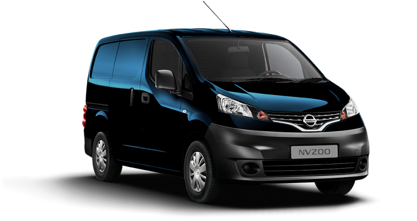 Nissan Packshot Colorpicker Nv200 Bw9 Large Clipart (2250x840), Png Download