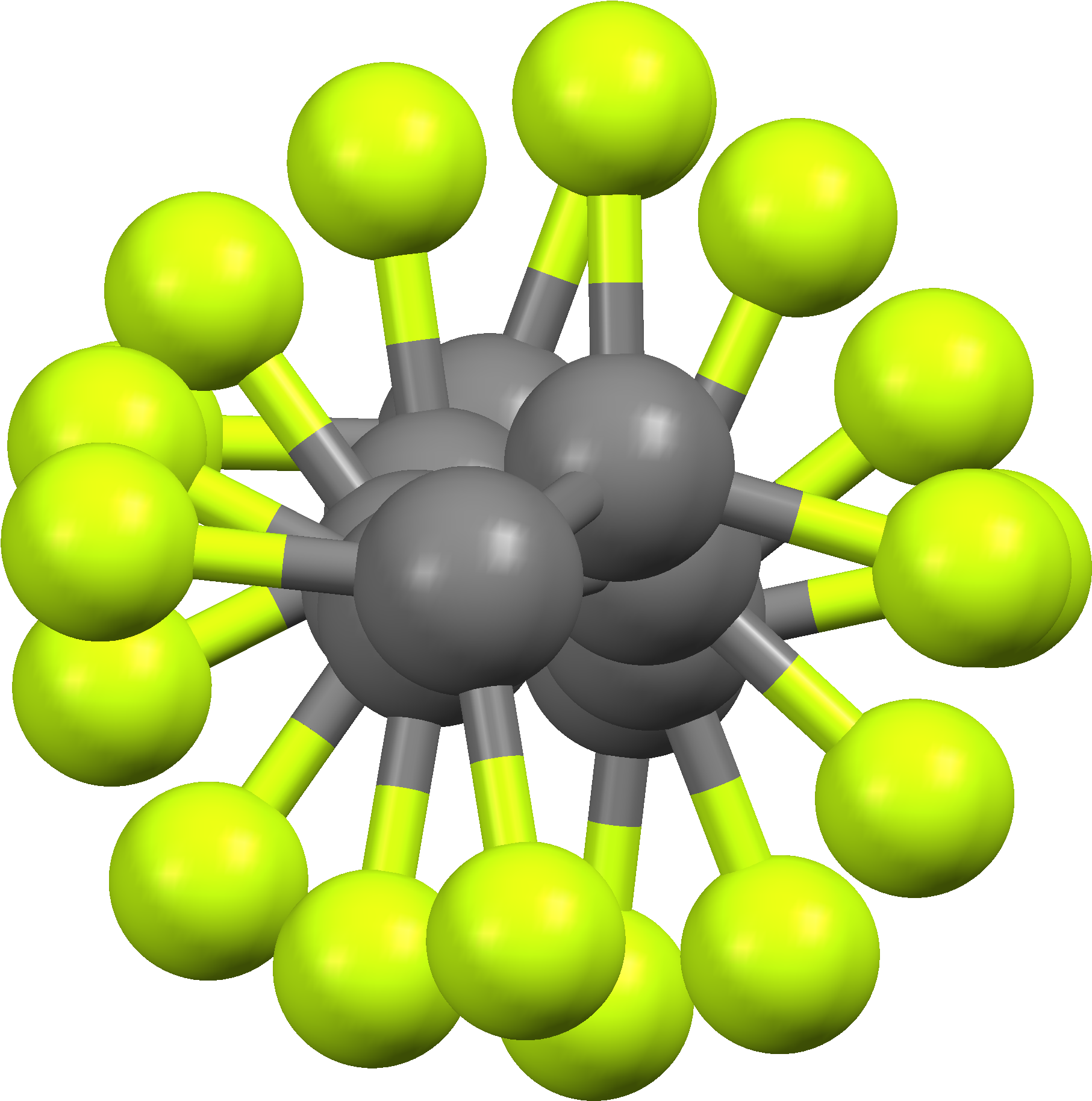 Perfluorodecyl Chain Looking Down Helical Axis From Clipart (1995x2010), Png Download